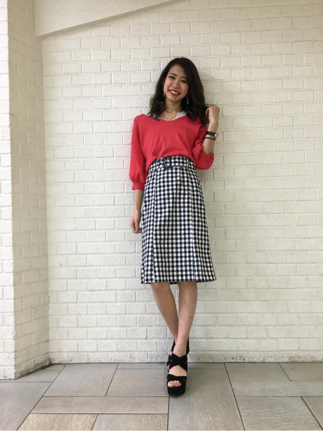 レースインナー付きトップス★Junko