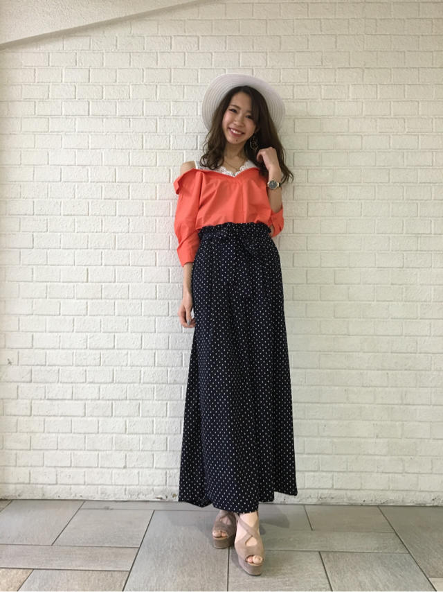TGC着用アイテム★レースレイヤード風抜けシャツ★Junko