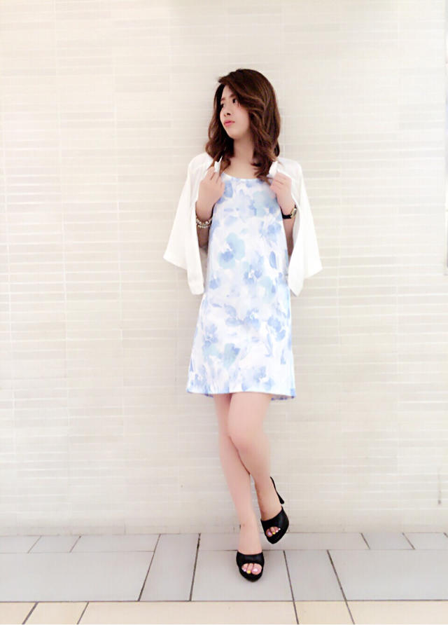 大人気ぼかし花柄OP♡