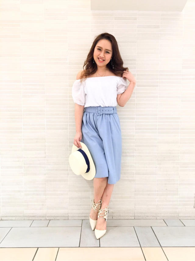 スカーチョコーデ♡YUKIE