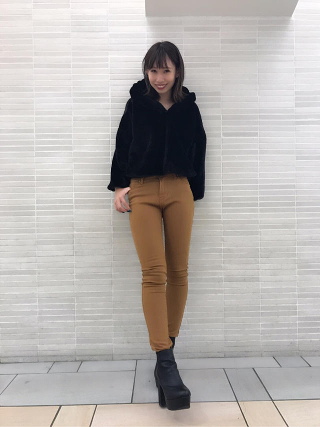 ふわもこフェイクファープルオーバー★Junko