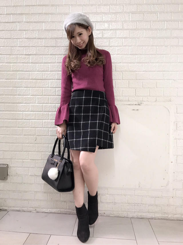 フレア袖ニット♡ERIKA