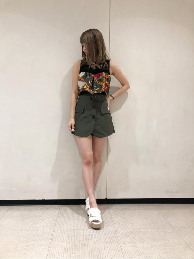 トレンドスカーフトップス❤︎❤︎島田