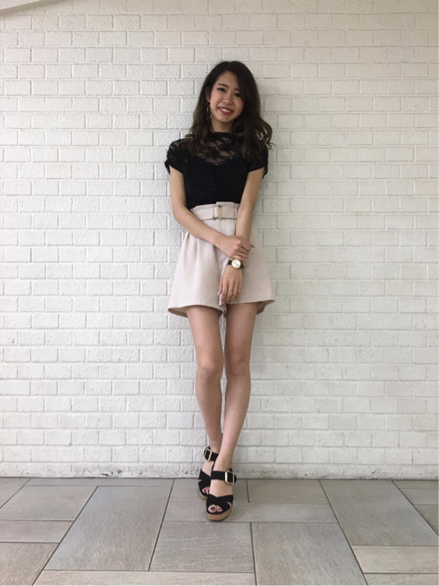 レースの肌見せでセクシーなエレガントなcode♡satou