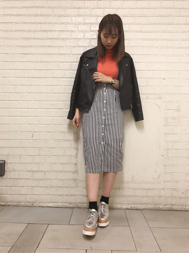 ルミネ10%2日目！サスペンダー付きペンシルスカート✴︎Misaki