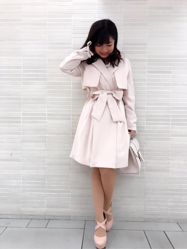 Aラインシルエット♡トレンチコート♡Misaki
