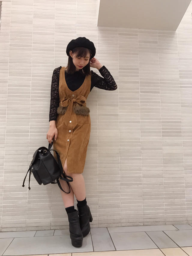 new arrival✴︎レースインナー付きジャンスカ✴︎Misaki
