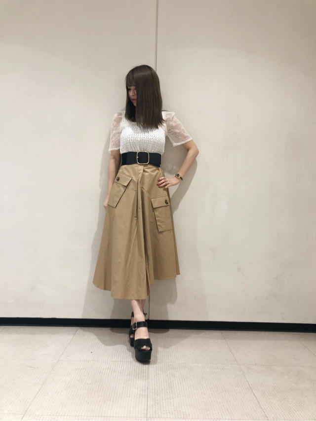 フェミニンデートコーデ❤︎❤︎島田