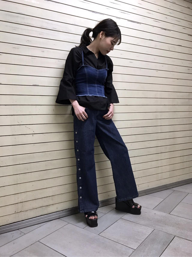 ビスチェ付きブラウス♡みい