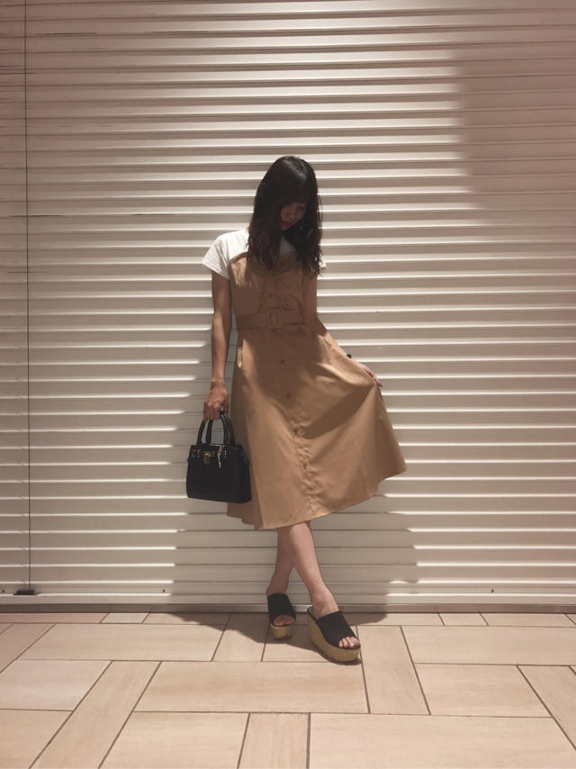 レイヤード風フレアワンピース✴︎Misaki