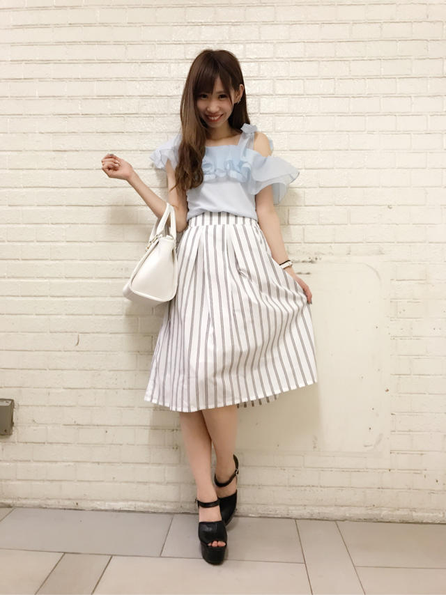 ルミネ10%で狙っておきたい☆ワンショルトップス★Misaki