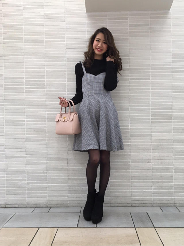 大人気♡グレンチェックワンピース♡Junko