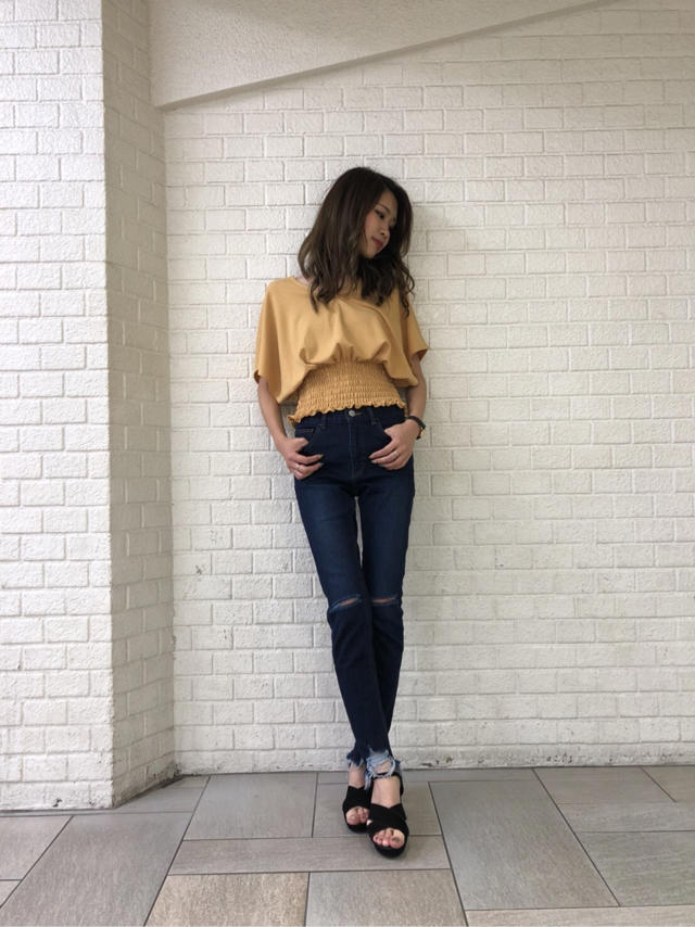 さらっと一枚でおしゃれに♪着回しおススメtops♡satou