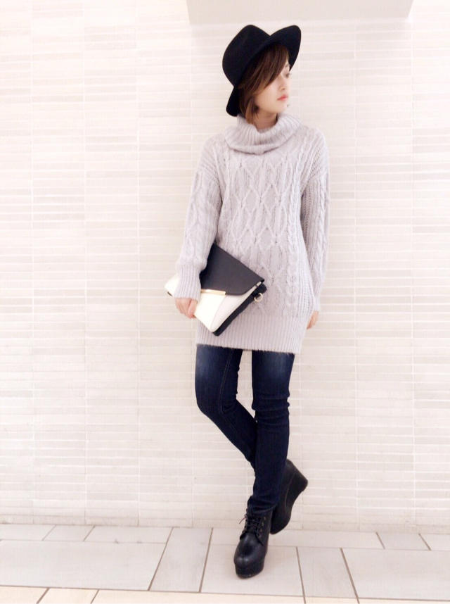 ニットチュニック♡Misaki