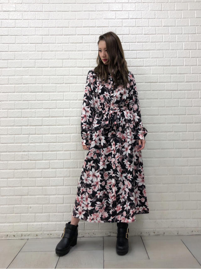 ロング丈でスタイルアップ効果抜群♡maya
