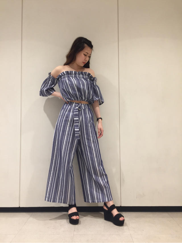 爽やかストライプコーデ♡♡ AYU