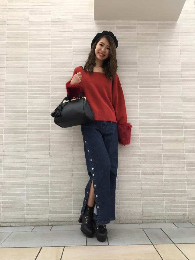 カタログ掲載商品❤︎ボリュームファーカフスニット❤︎Junko