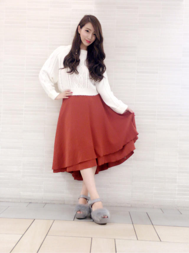 プレス掲載♡テールカットスカート♡Misaki