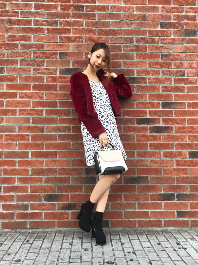 トレンドの♡レオパードワンピ(੭˙꒳​˙)੭ 愛梨◡̈*