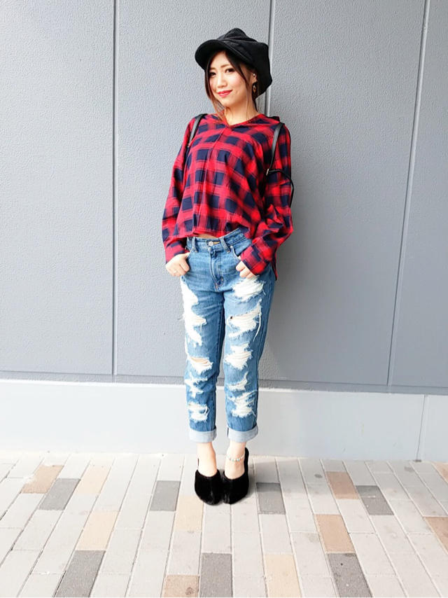 これからの時期にピッタリ!!!チェックシャツ♡HaRuKa