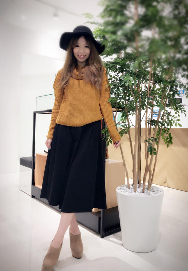 今季大人気♡肩出しオフタートルニット♪…なお