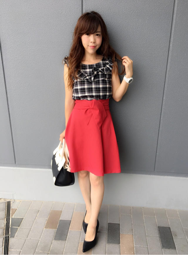 ♡新作タータンチェックTOPS♡HITOMI♡