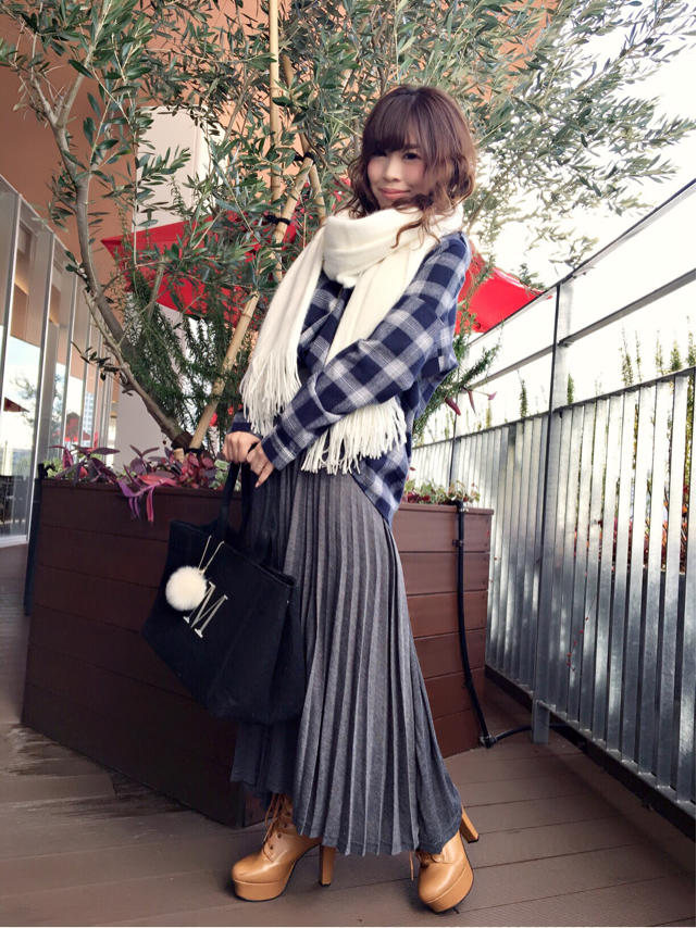 +チェック柄❋大人かわいいナチュラルcode…なお