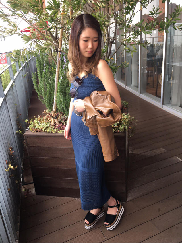 透け感が可愛い！カギ針風OP♡オフショット♡LiNa