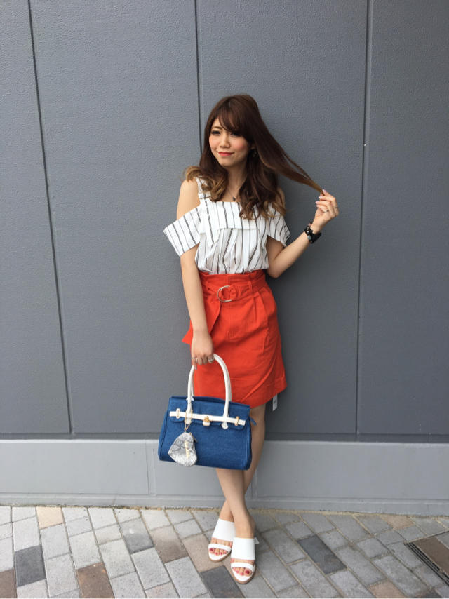 大人オフショルcode♥お気に入りオフショット♡いくみ