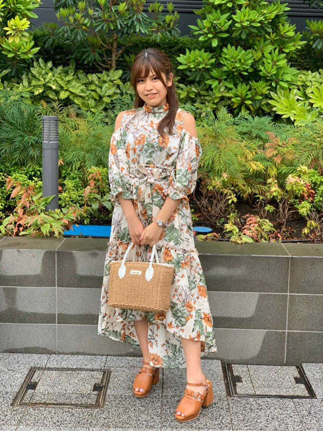 新作のリゾート花柄ワンピース Nanami☆