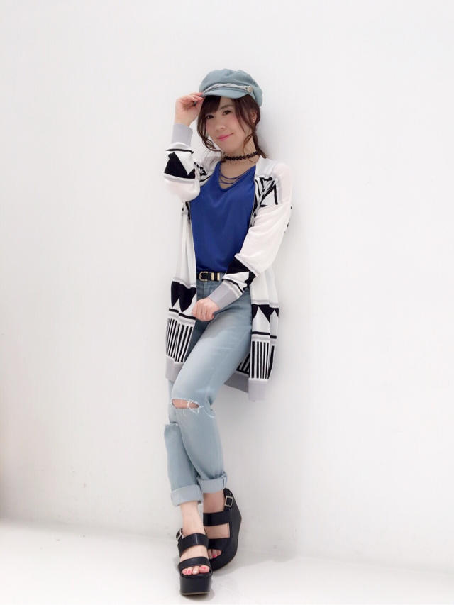 ♡新作⇒オルテガ柄カーディガン♡HITOMI♡