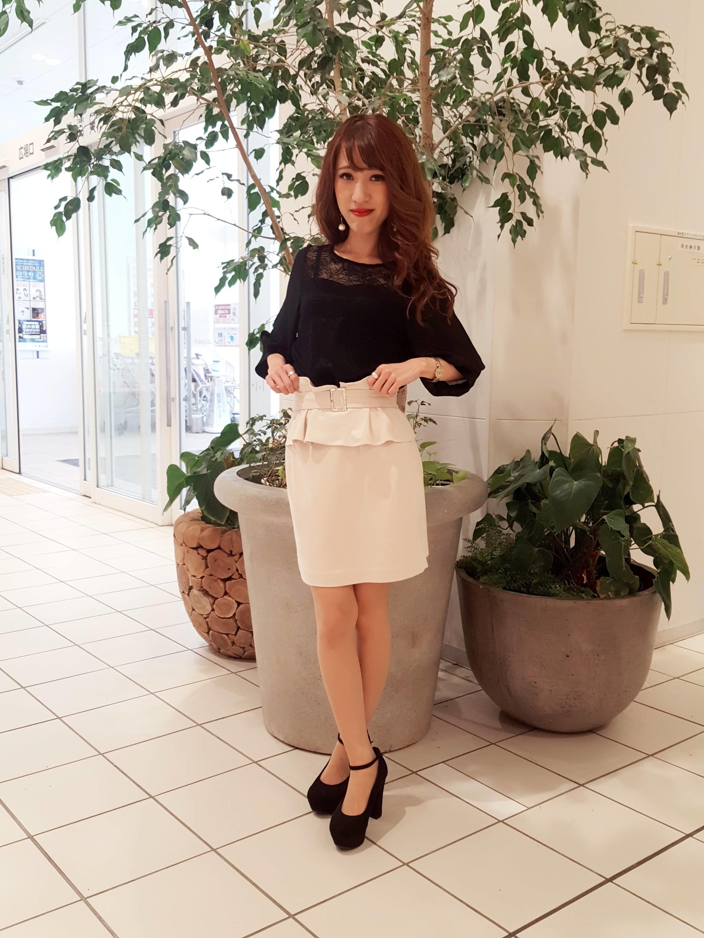 ♡レース✕シフォンプルオーバー♡HITOMI♡