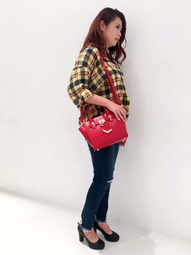 NEW!!クロコダイル風bag✳︎MAHO