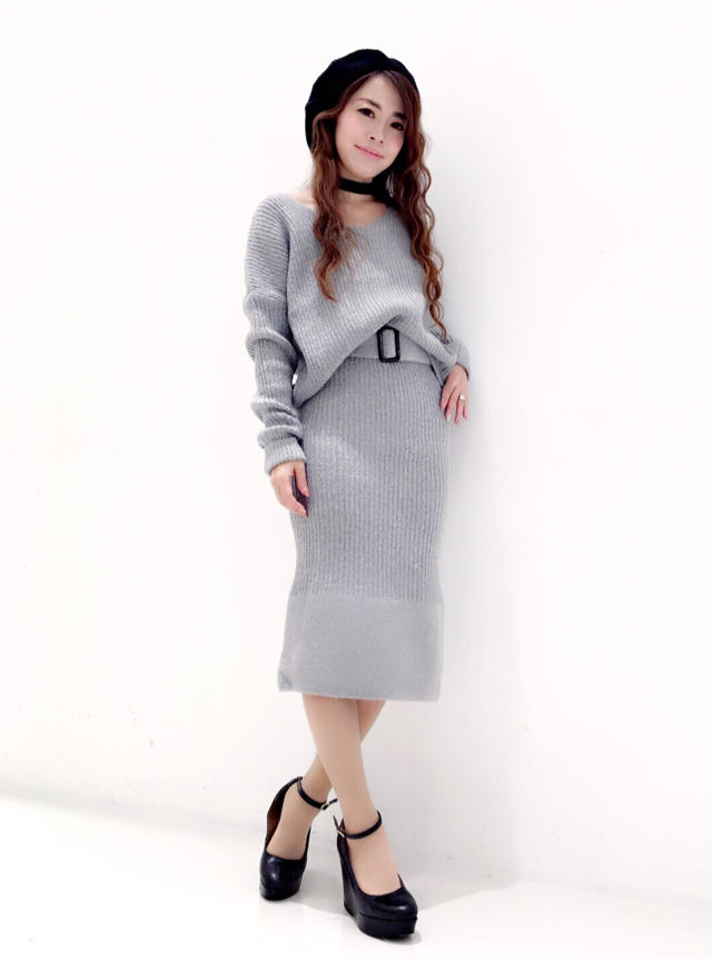 美シルエット♡ニットアップ♪♪♪いくみ