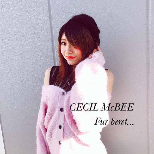 可愛い♡フェザーベレー帽♡RINA