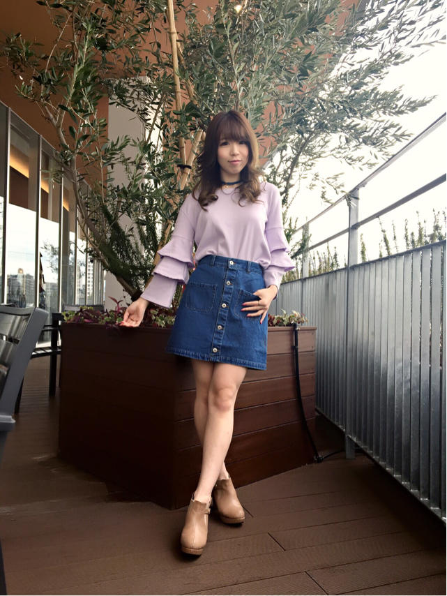 今季トレンド♡ワッフル袖code♪♪お料理 いくみ