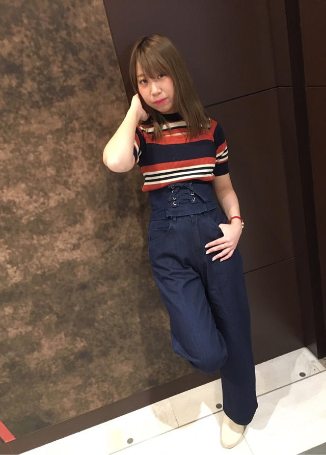 ☆new☆マルチボーダーコーデ⇝⇝◡̈⃝Rina◡̈⃝
