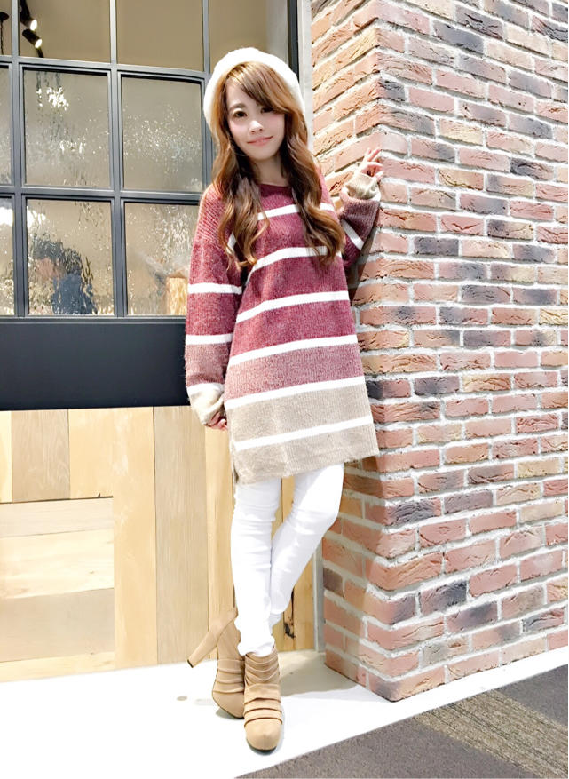 グラデーションニット୨୧*°愛用ﾌﾚｸﾞﾗﾝｽ♡いくみ