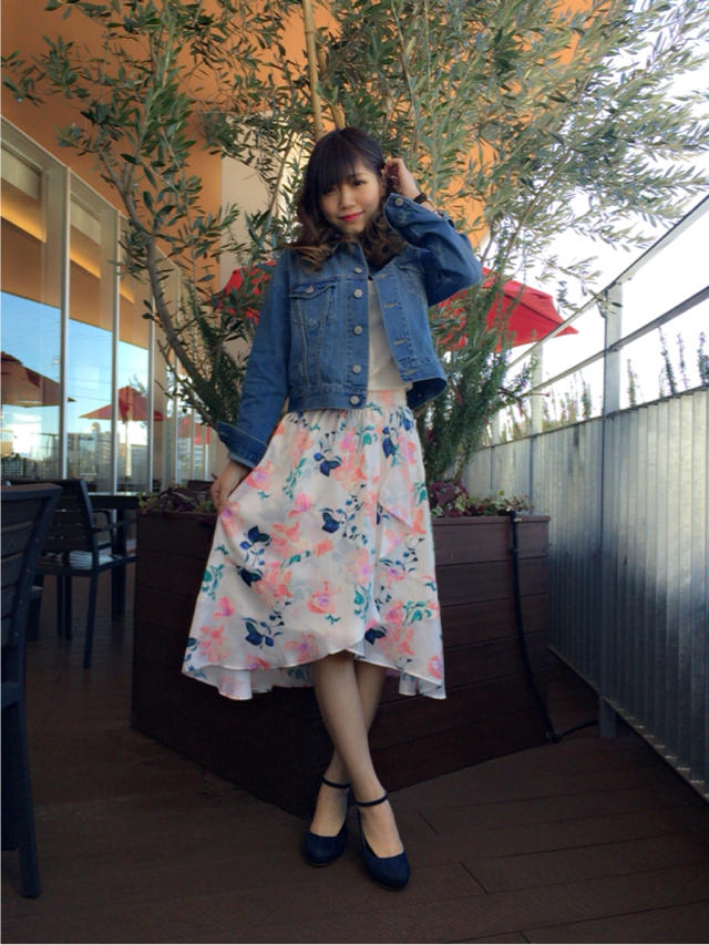 新作入荷♡花柄スカート あやか