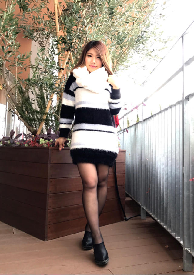 再入荷♡ランダムボーダーニット！あやか