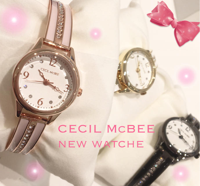 new!!ストーン入りチェーンベルトウォッチ♡゜:。* ゜.MAHO
