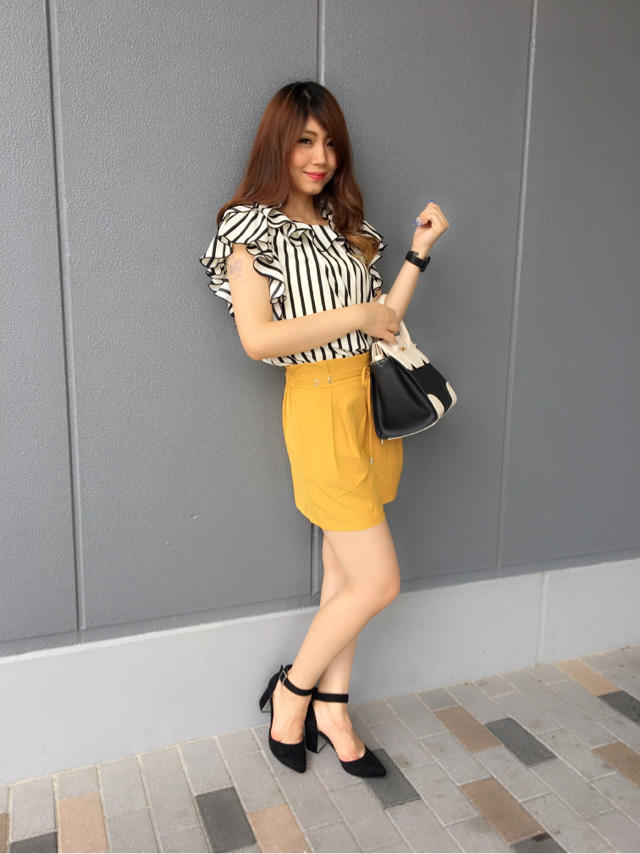 ♡フリル袖ブラウス♡HITOMI♡