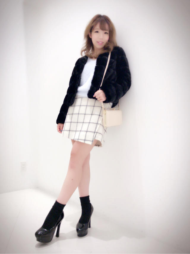 ショートファーコート♥あやか