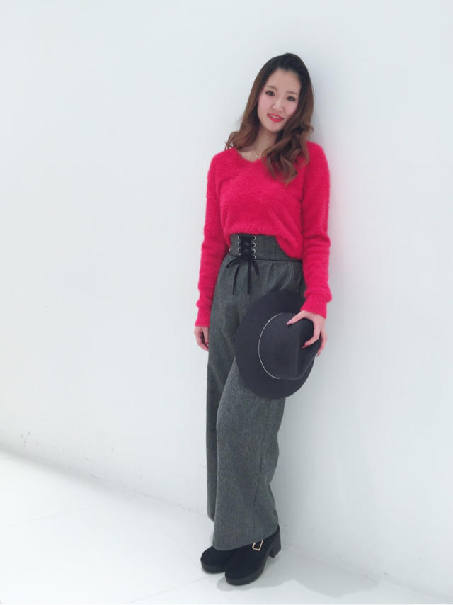 ￥1,900+taxシャギーニット♡いくみ