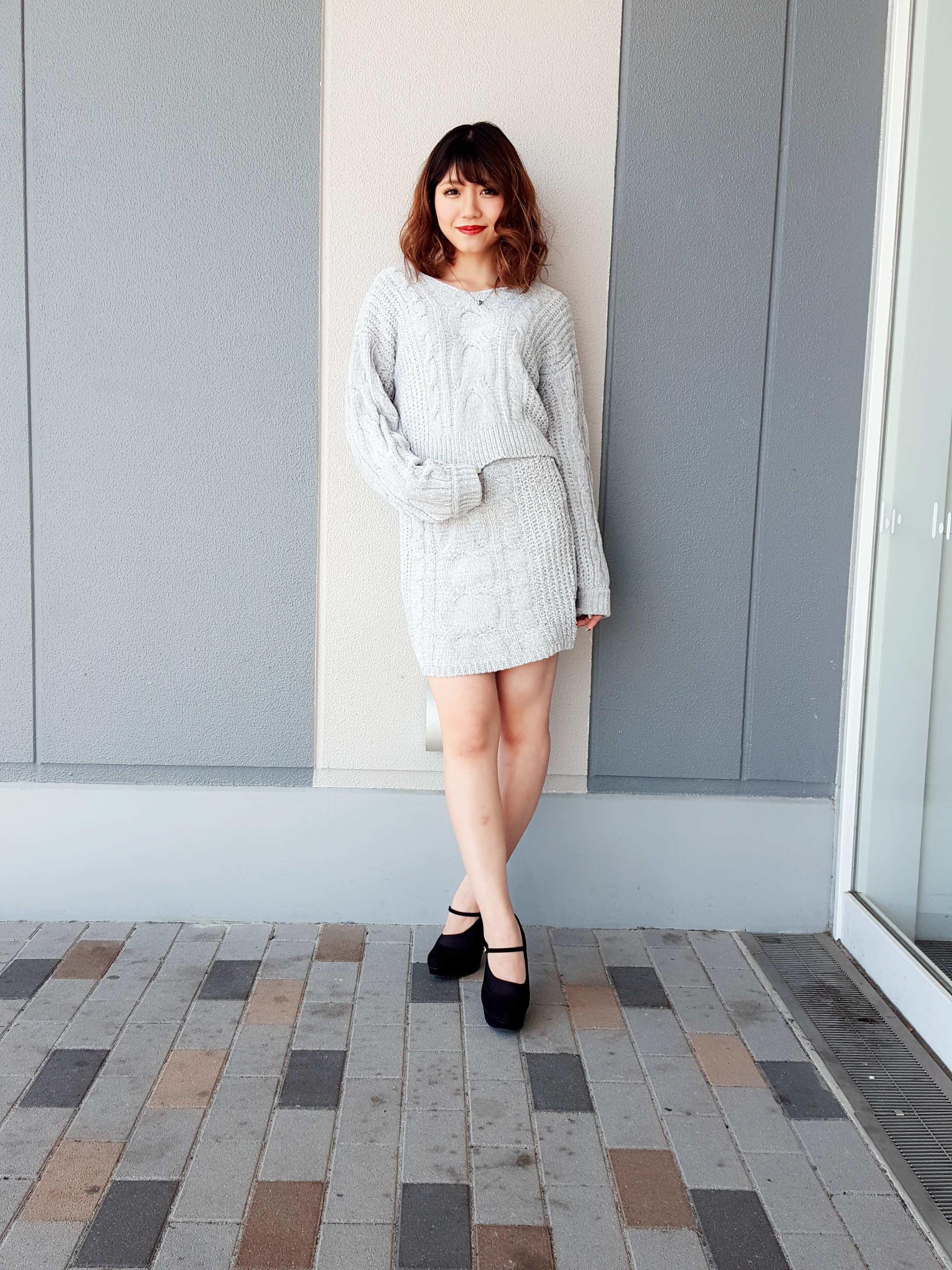 再入荷♡モールニットセットアップ…Nao