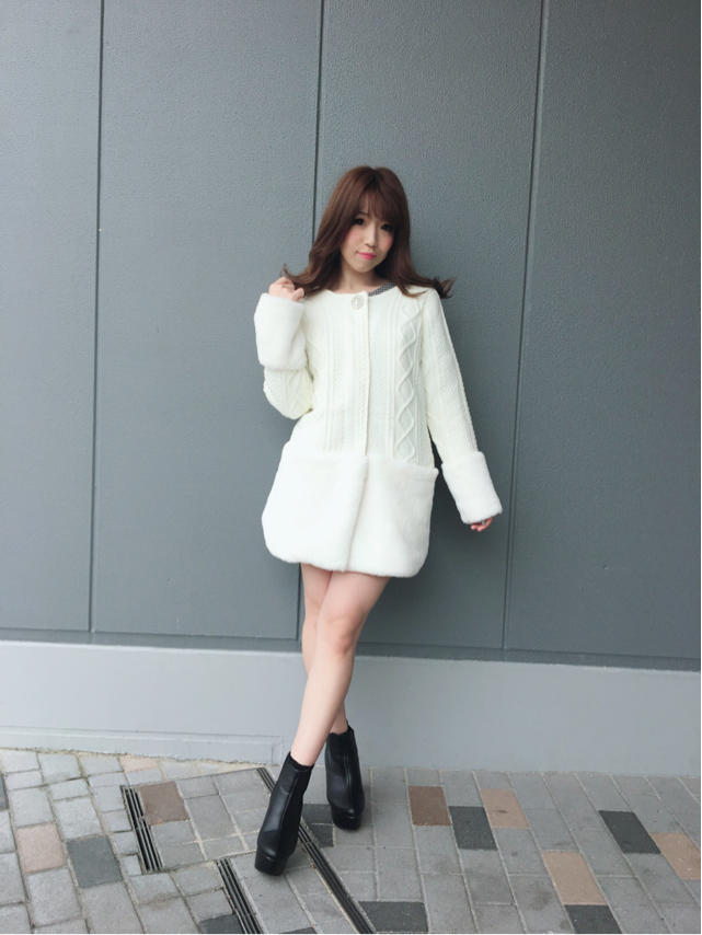限定プライス☆ニットコート★大好きなお二人と♡いくみ