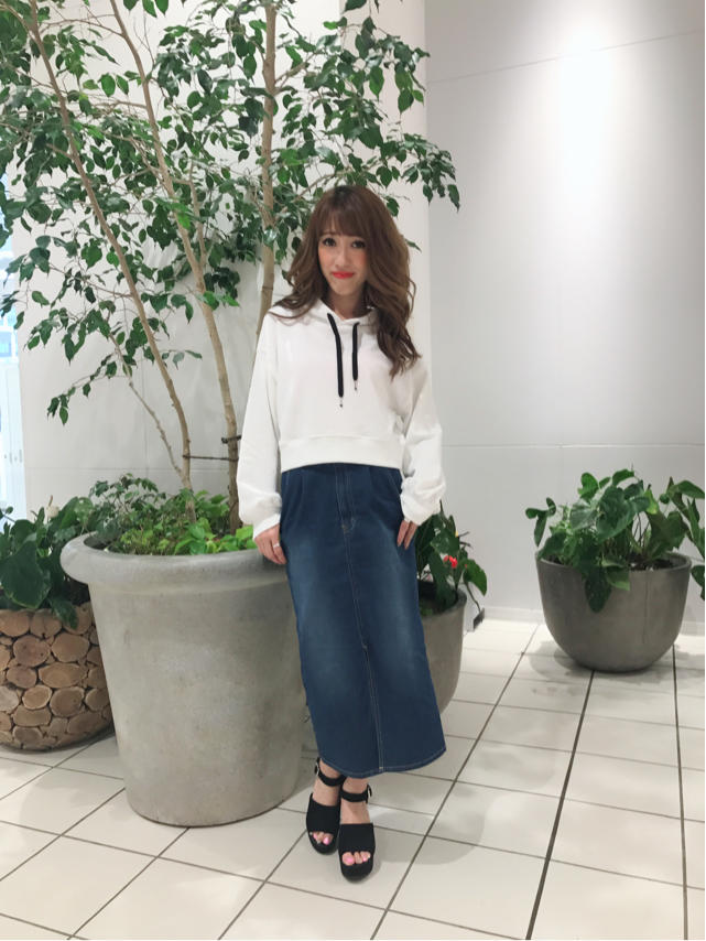 ♡配色テープショートパーカー♡HITOMI♡