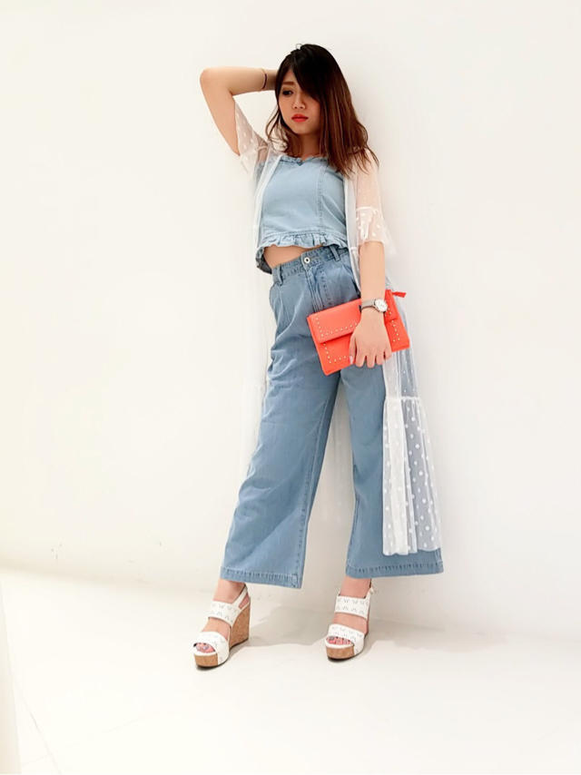 大人気☆デニムセットアップ☆Rina☆