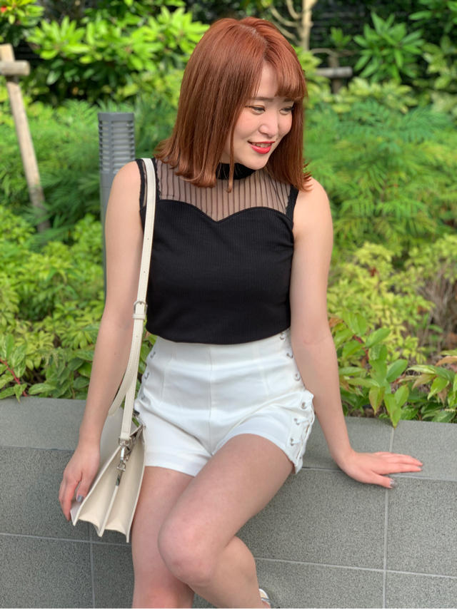 夏らしいモノトーンコーデ♡  mai
