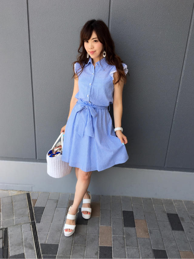 モテ系シャツワンピ♡lunch box♥いくみ